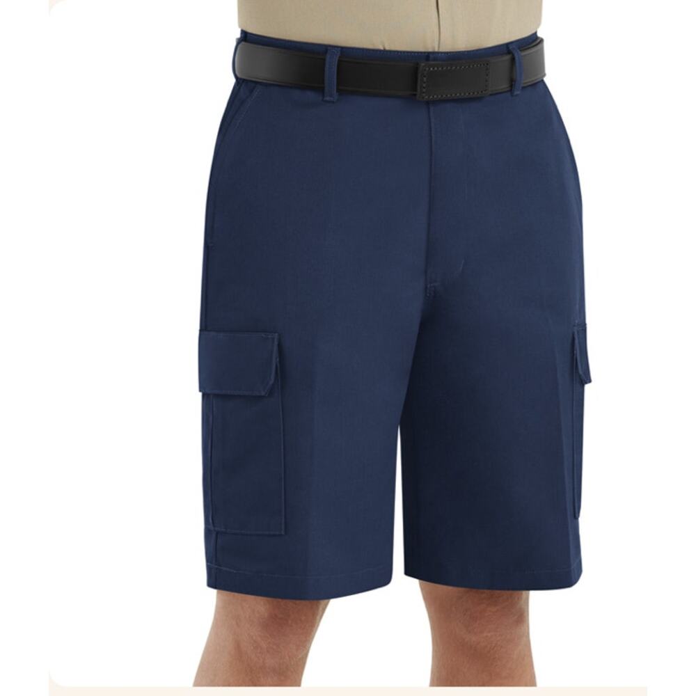 NWT Red Kap Men's Navy Blue Cargo Shorts Size 30